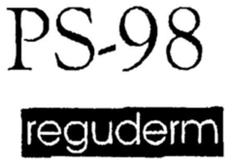 PS-98 reguderm Logo (DPMA, 23.01.2001)