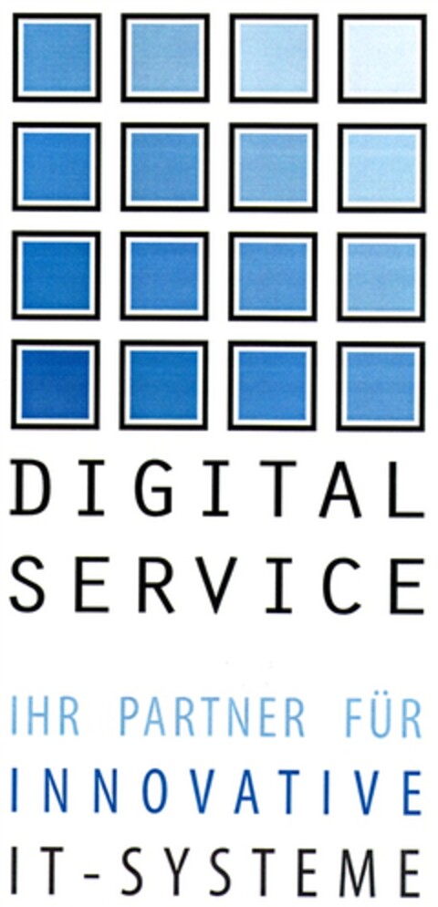 DIGITAL SERVICE IHR PARTNER FÜR INNOVATIVE IT-SYSTEME Logo (DPMA, 08.01.2008)