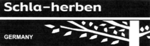 Schla-herben GERMANY Logo (DPMA, 31.03.2008)