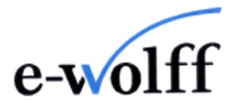 e-wolff Logo (DPMA, 28.05.2008)