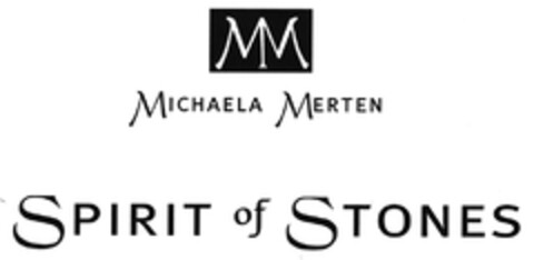 MM MICHAELA MERTEN SPIRIT of STONES Logo (DPMA, 10/08/2008)