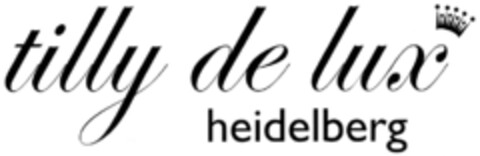 tilly de lux heidelberg Logo (DPMA, 29.03.2010)