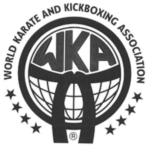 WKA WORLD KARATE AND KICKBOXING ASSOCIATION Logo (DPMA, 04/28/2011)
