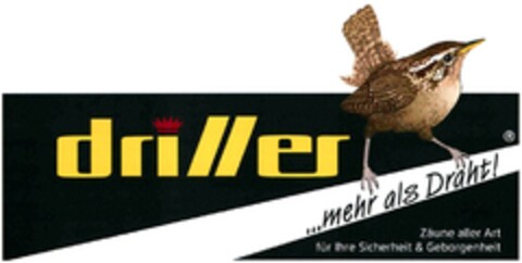 driller ...mehr als Draht! Logo (DPMA, 09/12/2015)