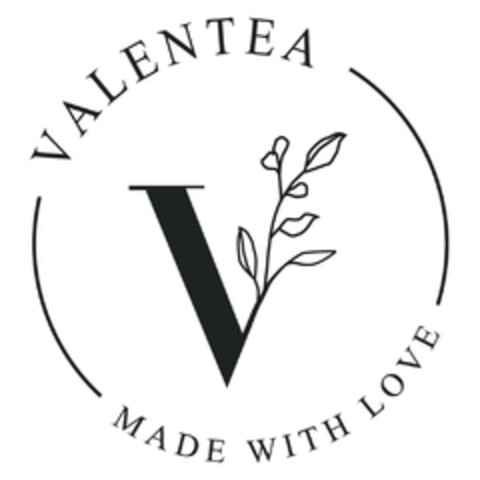 VALENTEA MADE WITH LOVE Logo (DPMA, 05.06.2020)