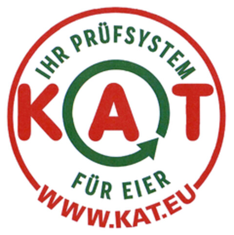 KAT IHR PRÜFSYSTEM FÜR EIER WWW.KAT.EU Logo (DPMA, 28.01.2021)