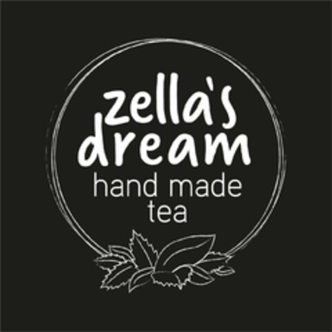 zella's dream hand made tea Logo (DPMA, 02.07.2021)