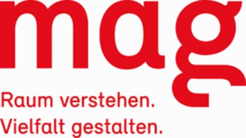 mag Raum verstehen. Vielfalt gestalten. Logo (DPMA, 08/10/2023)