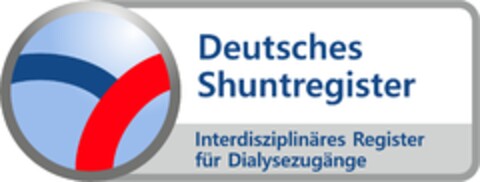 Deutsches Shuntregister Interdisziplinäres Register für Dialysezugänge Logo (DPMA, 10/31/2023)