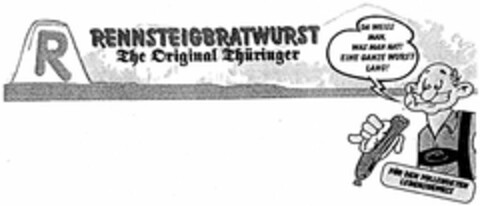 RENNSTEIGBRATWURST The Original Thüringer Logo (DPMA, 06/10/2003)