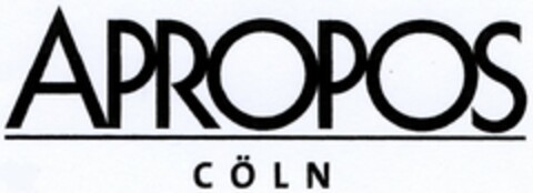 APROPOS CÖLN Logo (DPMA, 26.06.2003)