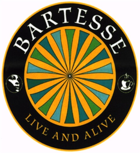 BARTESSE LIVE AND ALIVE Logo (DPMA, 04.07.2007)