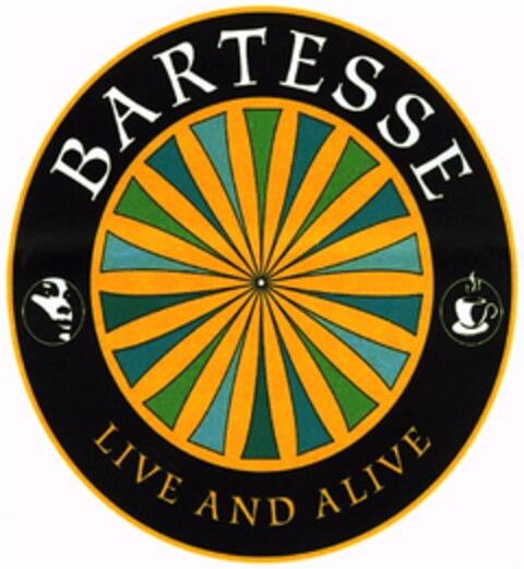 BARTESSE LIVE AND ALIVE Logo (DPMA, 07/04/2007)