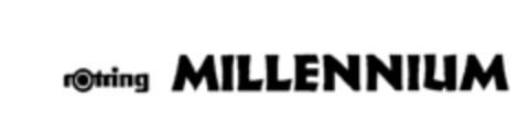 rotring MILLENNIUM Logo (DPMA, 11.02.1995)