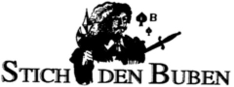 STICH DEN BUBEN Logo (DPMA, 29.02.1996)