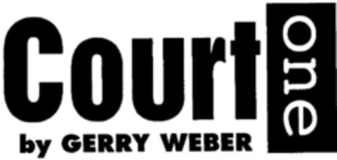 one Court  by GERRY WEBER Logo (DPMA, 24.01.1997)