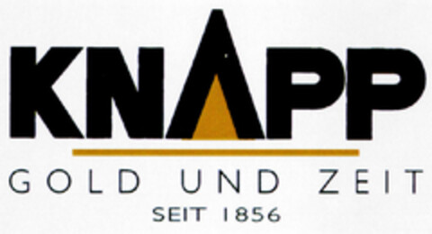 KNAPP GOLD UND ZEIT SEIT 1856 Logo (DPMA, 09.07.1997)