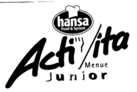 ActiVita Menue Junior Logo (DPMA, 03/05/1998)