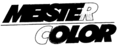 MEISTER COLOR Logo (DPMA, 29.09.1999)