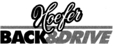 Hoefer BACK&DRIVE Logo (DPMA, 05.11.1993)