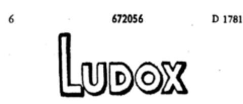 LUDOX Logo (DPMA, 27.04.1951)