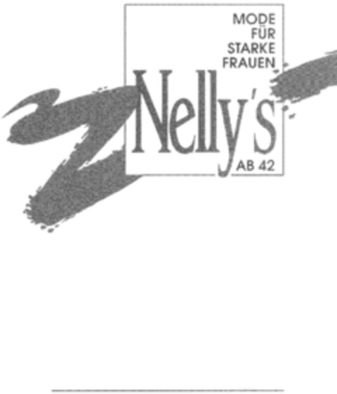 Nelly's MODE FÜR STARKE FRAUEN Logo (DPMA, 14.05.1992)