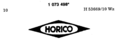 HORICO Logo (DPMA, 17.01.1985)