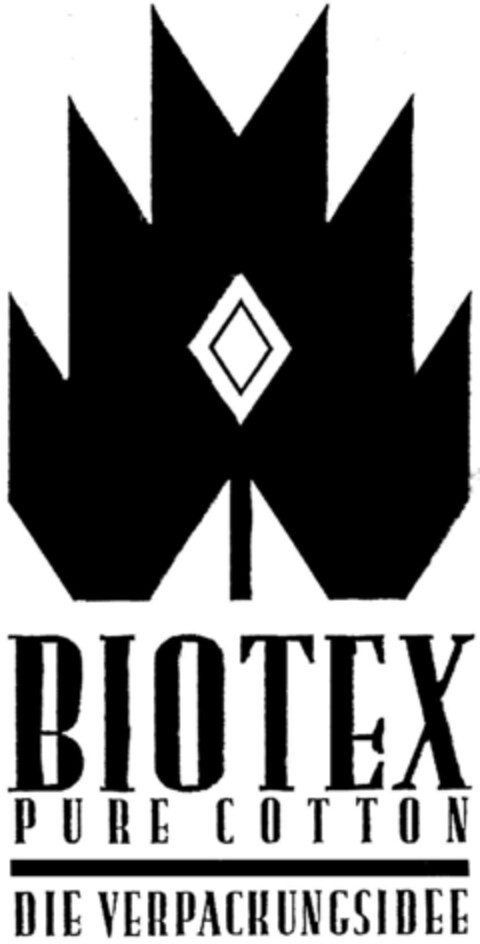 BIOTEX PURE COTTON Logo (DPMA, 20.11.1990)