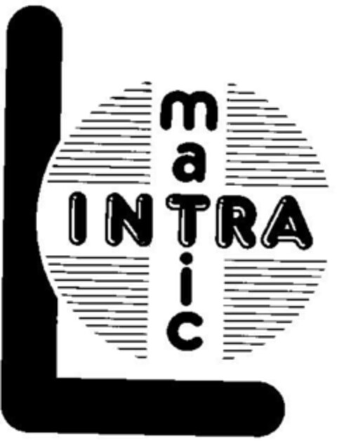 INTRA matic Logo (DPMA, 11/21/1983)