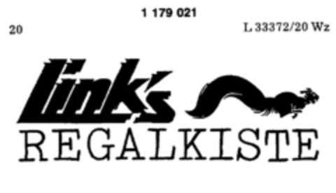 link's REGALKISTE Logo (DPMA, 30.03.1990)