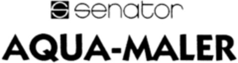 senator AQUA-MALER Logo (DPMA, 04/30/1994)