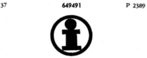 i Logo (DPMA, 07.06.1952)