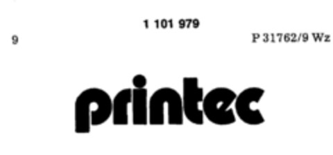 printec Logo (DPMA, 03.08.1984)