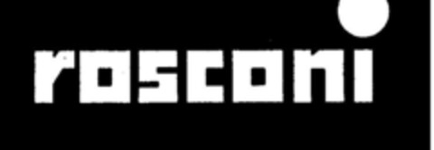 rosconi Logo (DPMA, 04.08.1966)