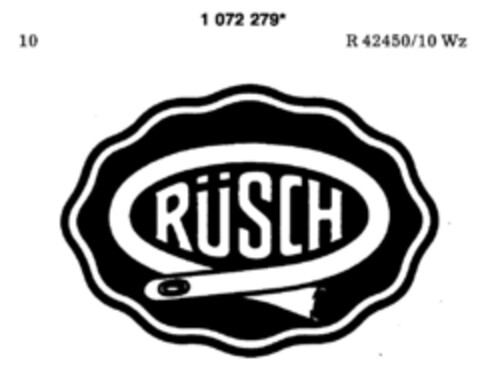 RÜSCH Logo (DPMA, 23.10.1984)