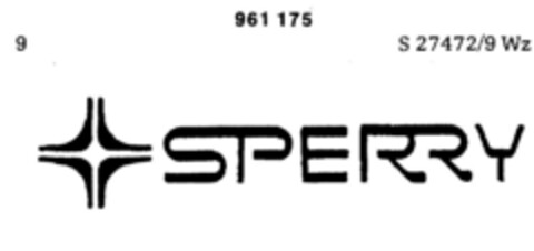 SPERRY Logo (DPMA, 27.12.1973)