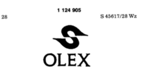 S OLEX Logo (DPMA, 05.11.1987)