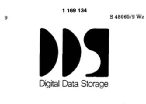 DDS Digital Data Storage Logo (DPMA, 03/10/1989)