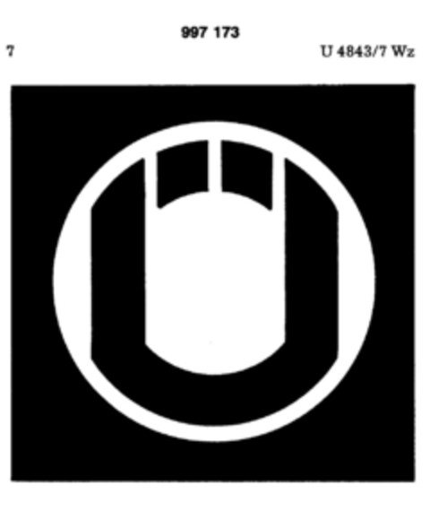 997173 Logo (DPMA, 19.11.1977)