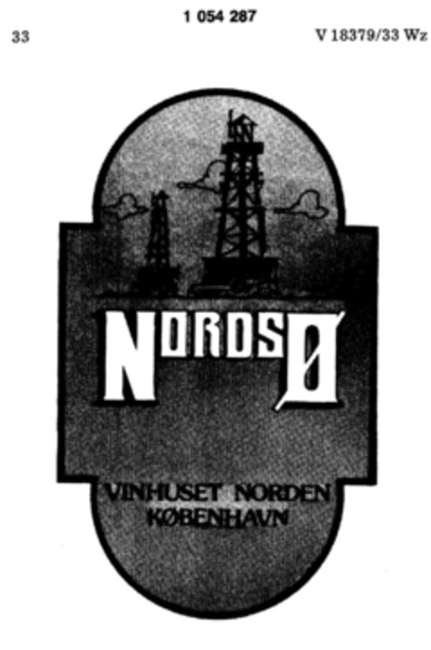 NORDSø VINHUSET NORDEN KøBENHAVN Logo (DPMA, 04/02/1983)