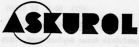 ASKUROL Logo (DPMA, 14.08.1990)