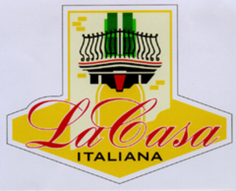 La Casa ITALIANA Logo (DPMA, 08/09/2001)