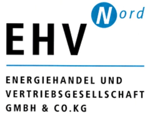 EHV Nord ENERGIEHANDEL UND VERTRIEBSGESELLSCHAFT GMBH & CO. KG Logo (DPMA, 02/08/2010)