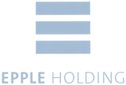 EPPLE HOLDING Logo (DPMA, 06.05.2010)
