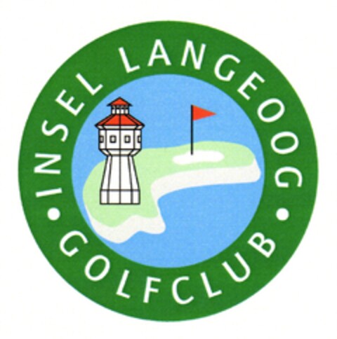 GOLFCLUB · INSEL LANGEOOG Logo (DPMA, 08/19/2010)