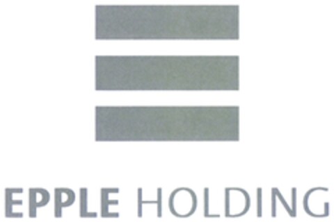 EPPLE HOLDING Logo (DPMA, 06.02.2012)