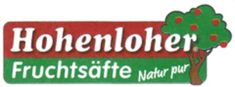 Hohenloher Fruchtsäfte Logo (DPMA, 03/08/2012)