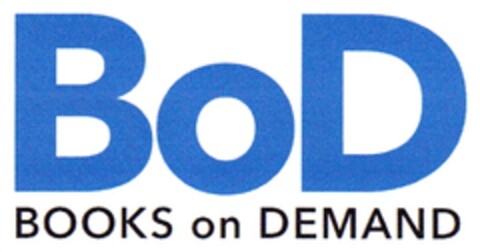 BoD BOOKS on DEMAND Logo (DPMA, 02/27/2013)