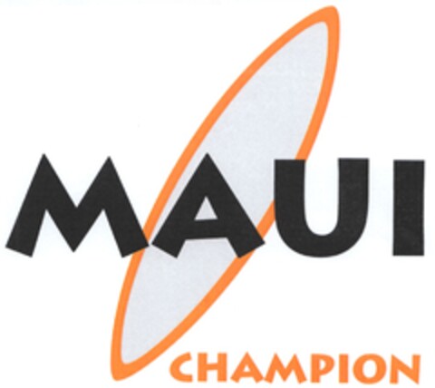 MAUI CHAMPION Logo (DPMA, 15.07.2014)