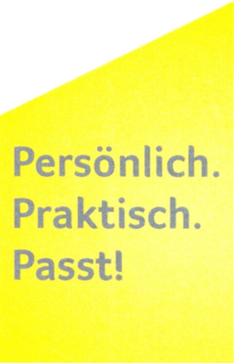 Persönlich. Praktisch. Passt! Logo (DPMA, 19.11.2014)